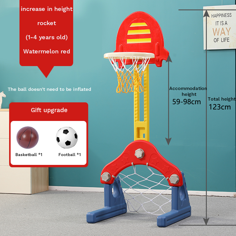New fashion baby home play toy kids plastic basketball hoop and stand