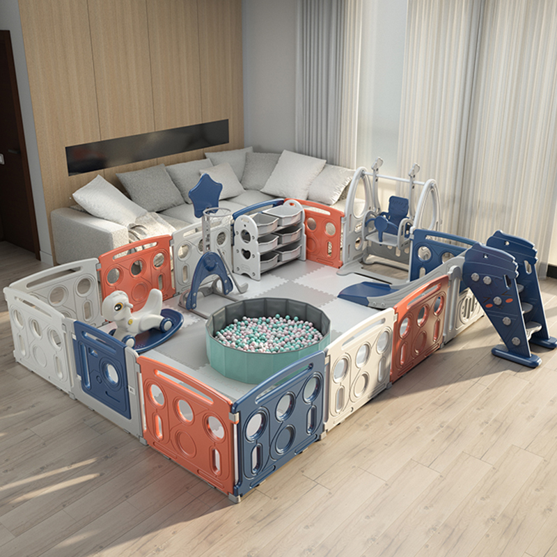 Home assembly playroom children plastic play fence for sale