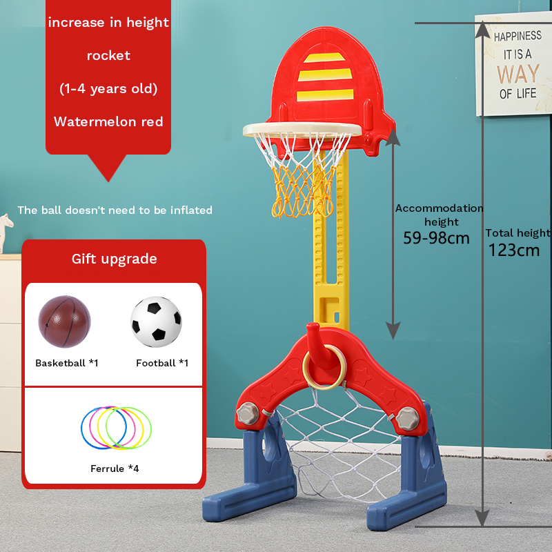 New fashion baby home play toy kids plastic basketball hoop and stand
