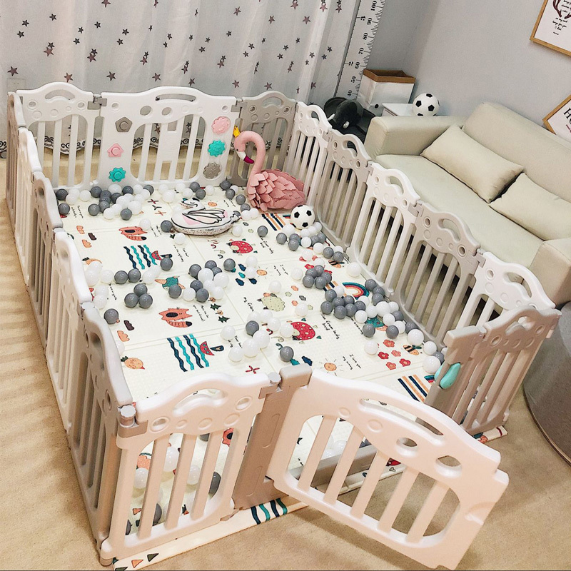 Children furniture indoor baby fence plastic playpens for sale