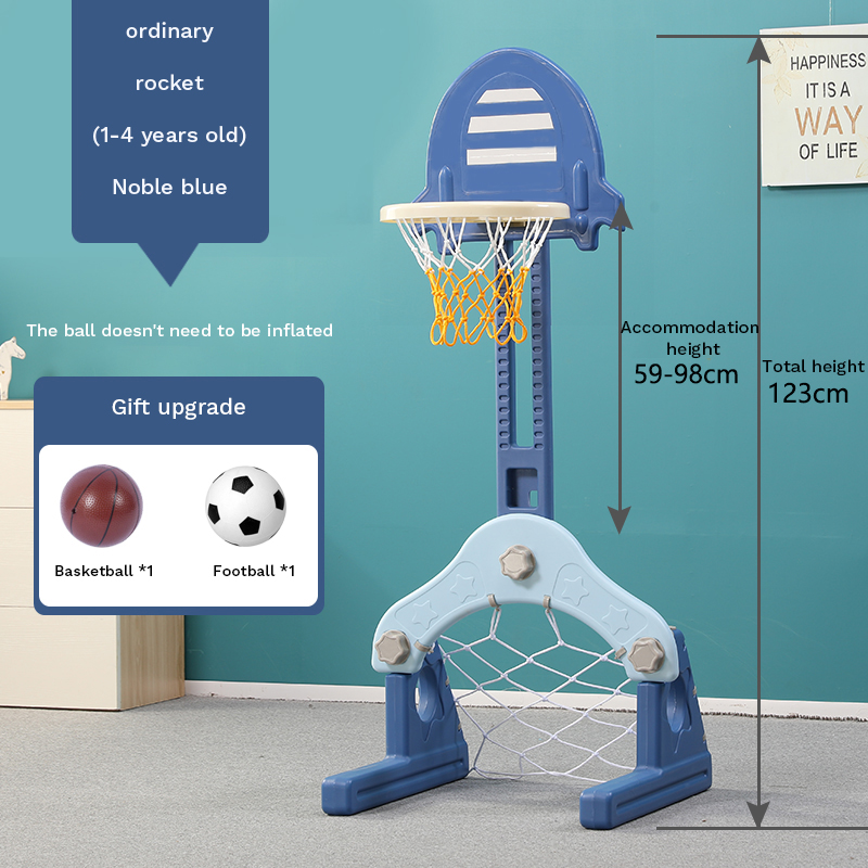 New fashion baby home play toy kids plastic basketball hoop and stand