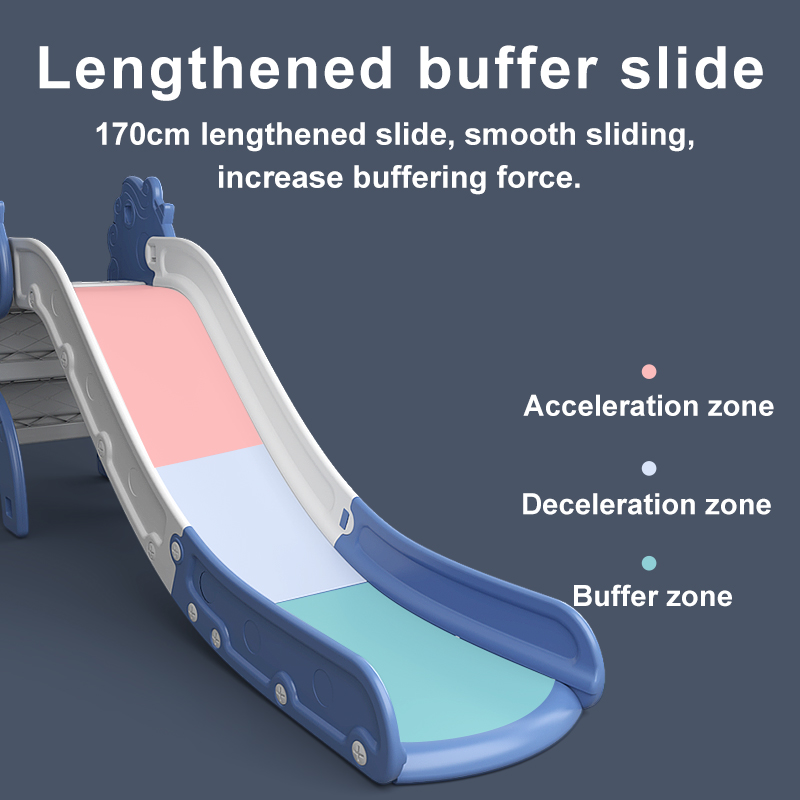  Large indoor plastic kids slide and plaground toy